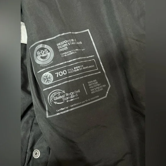 Mondetta Outdoor Project Women's Down Jacket 700 Fill Power Long Coat  XL NWOT - Picture 5 of 6